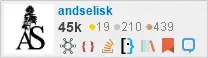 profile for andselisk on Stack Exchange, a network of free, community-driven Q&A sites