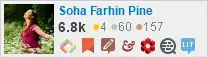 profile for Soha Farhin Pine on Stack Exchange, a network of free, community-driven Q&A sites