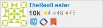 profile for TheRealLester on Stack Exchange, a network of free, community-driven Q&A sites