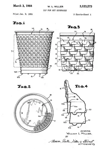 Picture of earlier patent from the USPTO