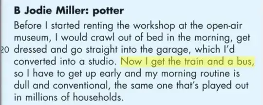 screenshot of text from Ready for First, 3rd edition